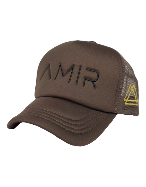 AmirLA - Brown Trucker Hat