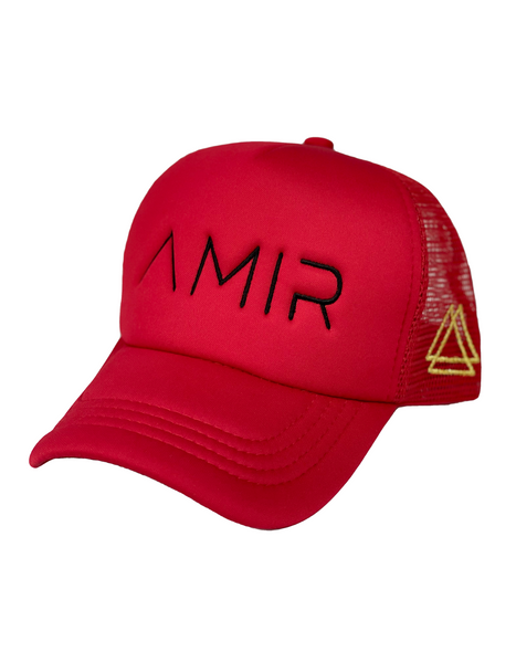 AmirLA - Red Trucker Hat